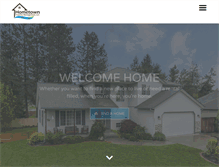 Tablet Screenshot of hometownpropertymanagementllc.com